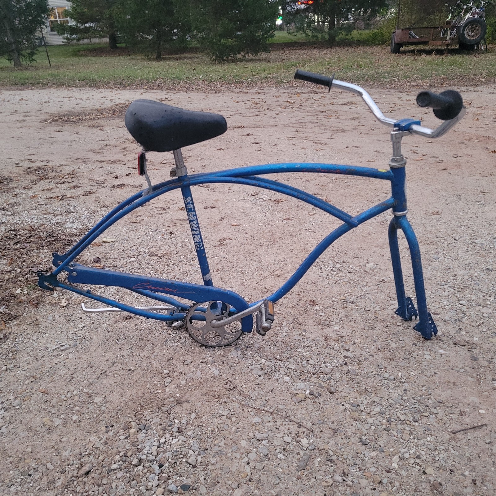 1980'S Schwinn Cruiser Hungarian Made Klunker 26" Balloon Tire S2 Frame Parts