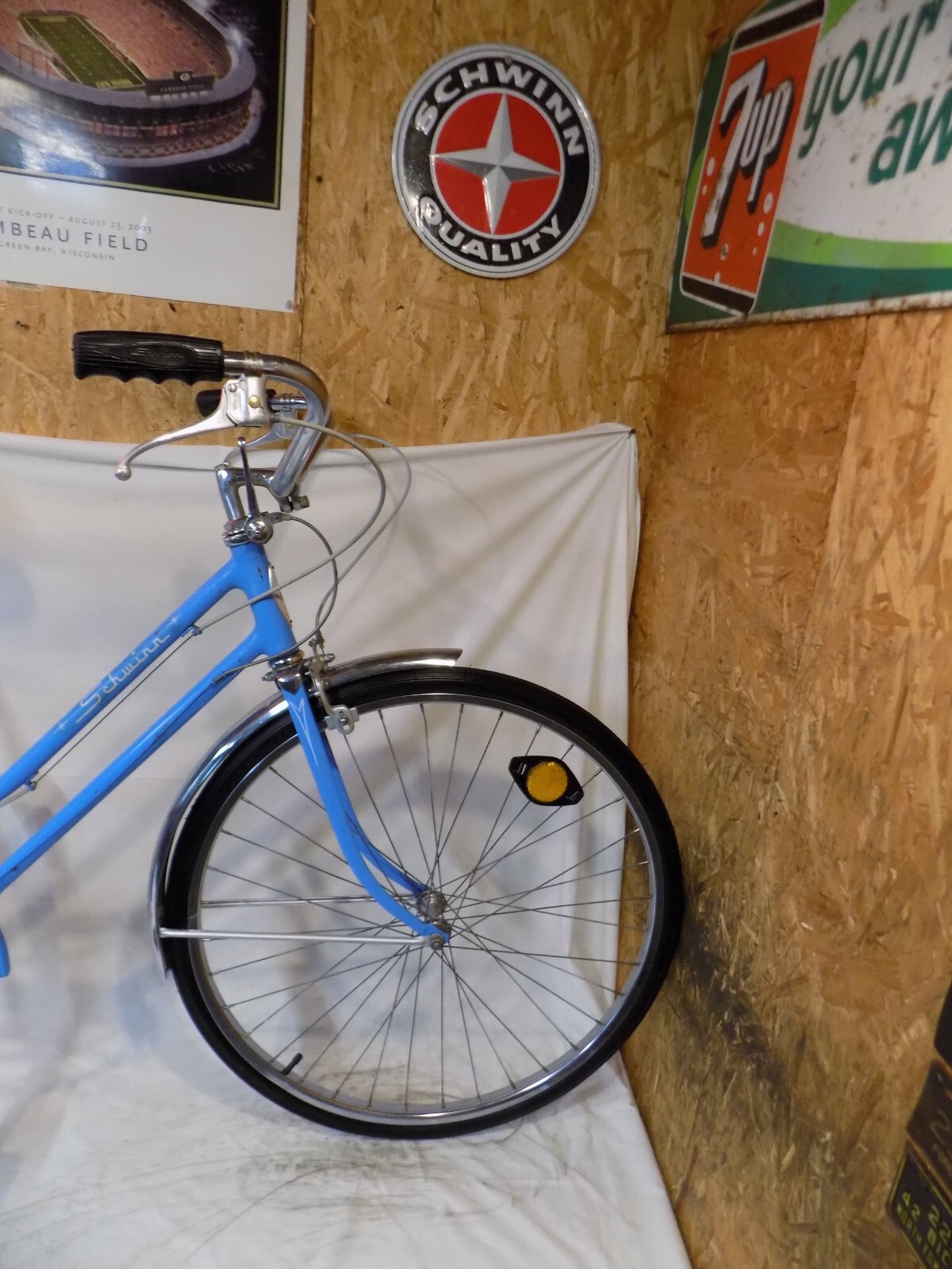 1974 SCHWINN COLLEGIATE 5-SPEED OPAQUE BLUE CRUISER BIKE SPEEDSTER BREEZE RACER