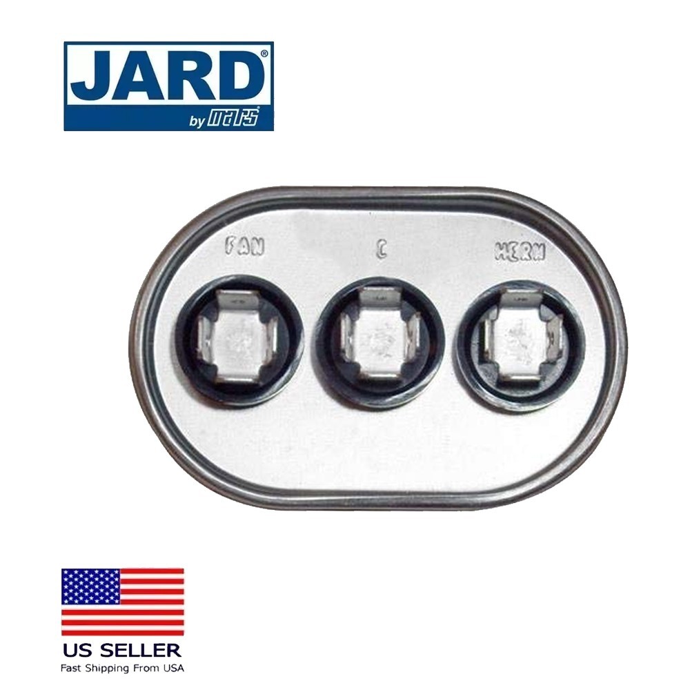 MARS/JARD 12781 30+5 uf/MFD 370-440 VAC volts Round Dual Run Capacitor