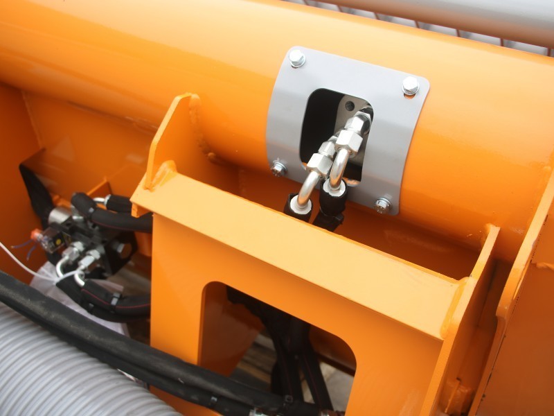 LANDHONOR Concrete Cement Mixer DOUBLE Discharge Skid Steer Mix n Go Attachment