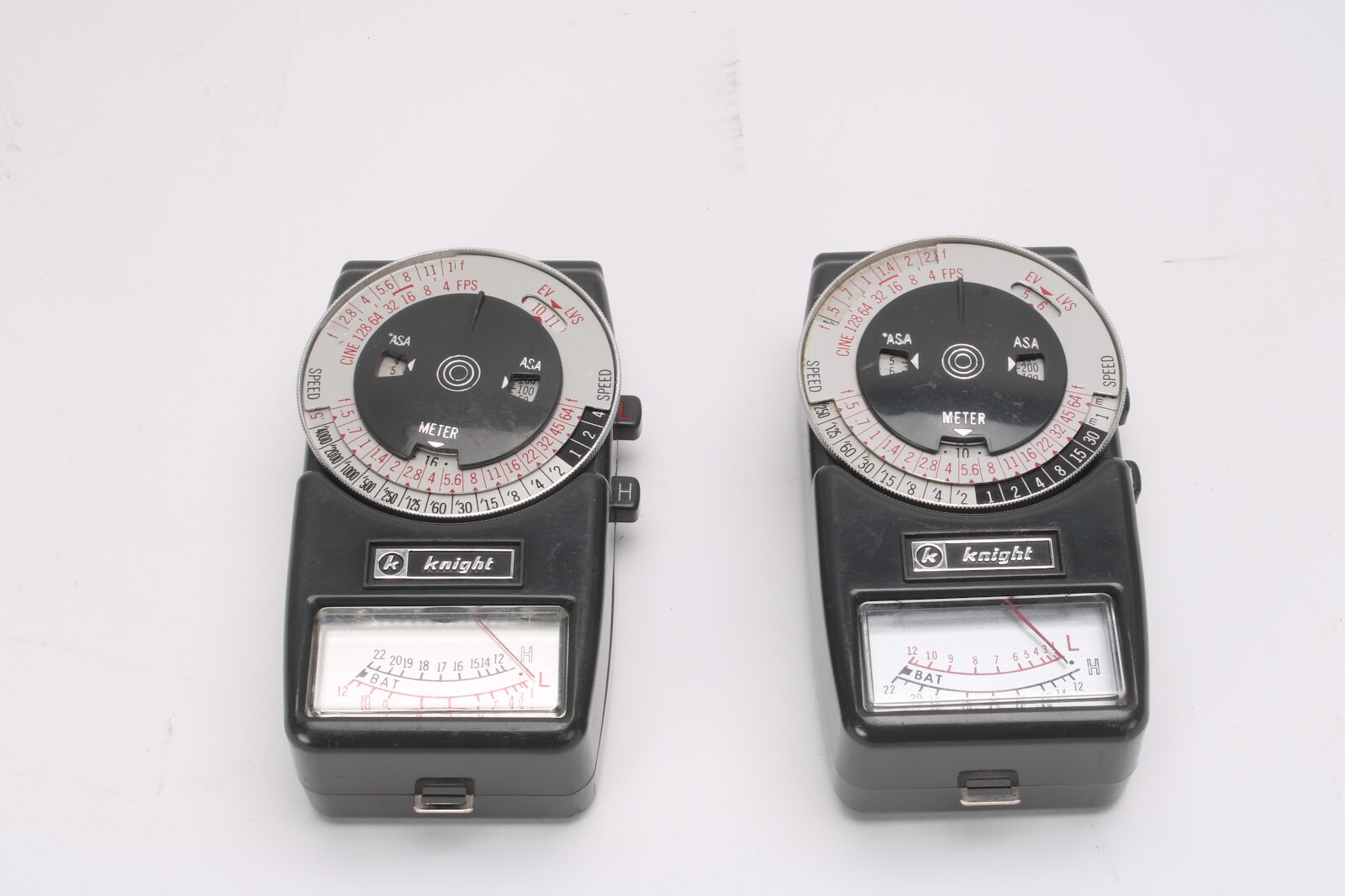 Knight KG-275 Photographic Light Meter (Lot of 2)