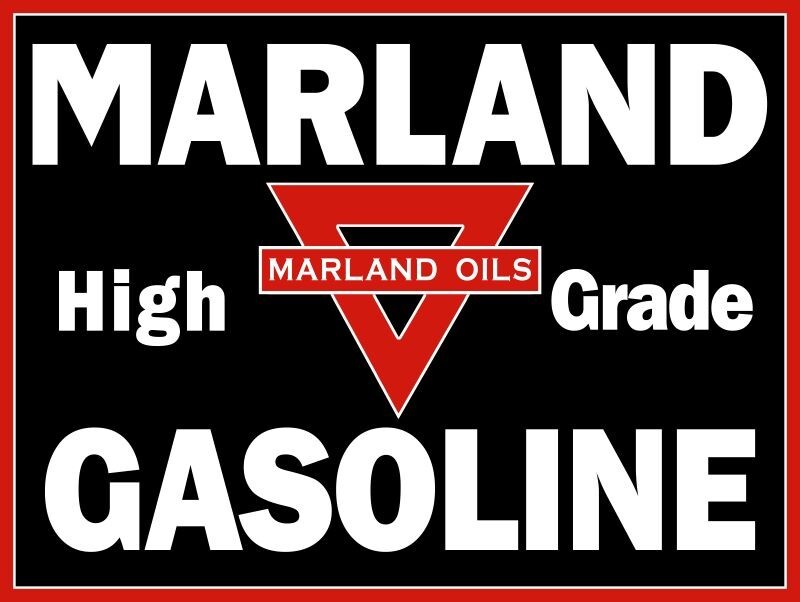 CONOCO Marland Motor Oil & Gasoline NEW Metal Sign: 9x12" Ships Free