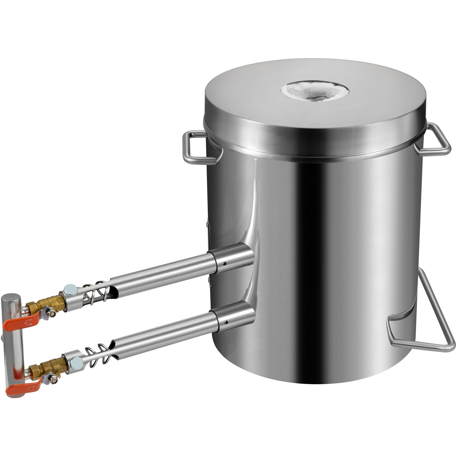 VEVOR 12KG Propane Melting Furnace Gas Metal Forge Double Burners 2700℉