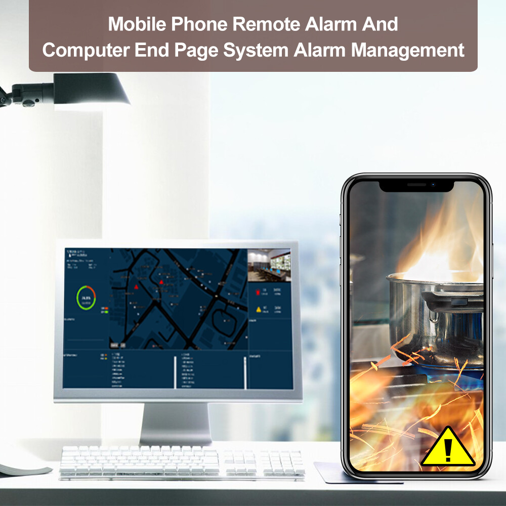 Portable Gas Leak Detector Tester Propane Methane Natural Gas Alarm Sensor Safe