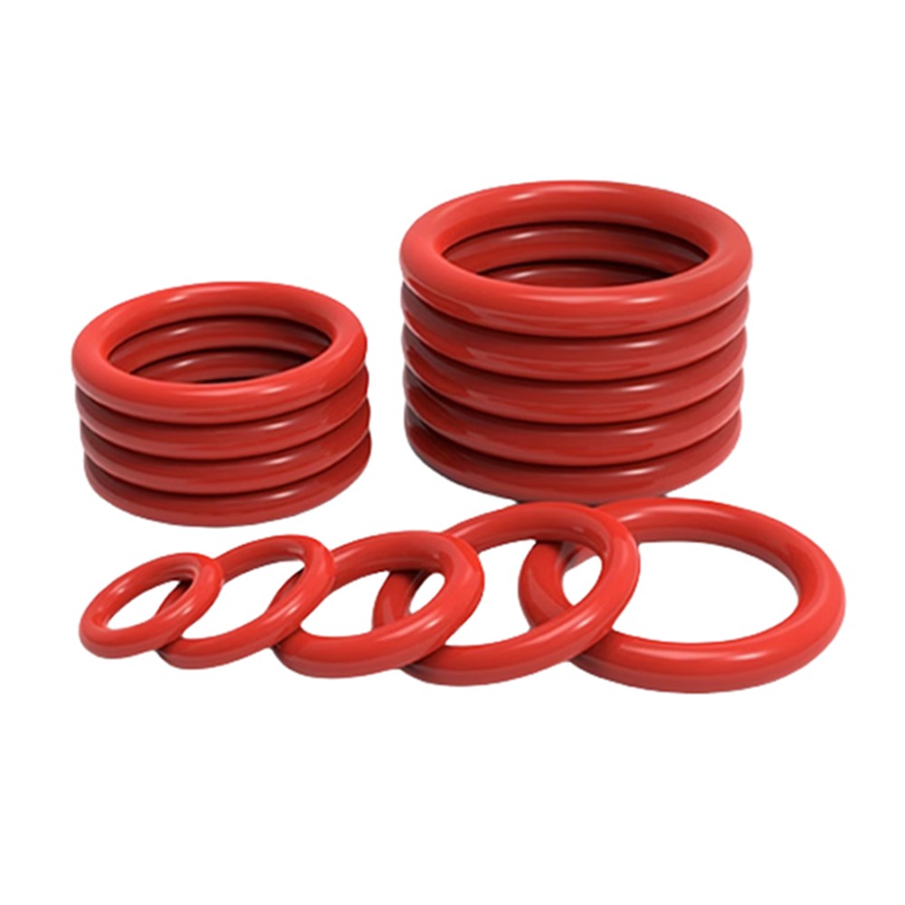 Silicone Rubber O Rings Metric Food Grade 4mm Cross Section 4mm-72mm ID O Ring