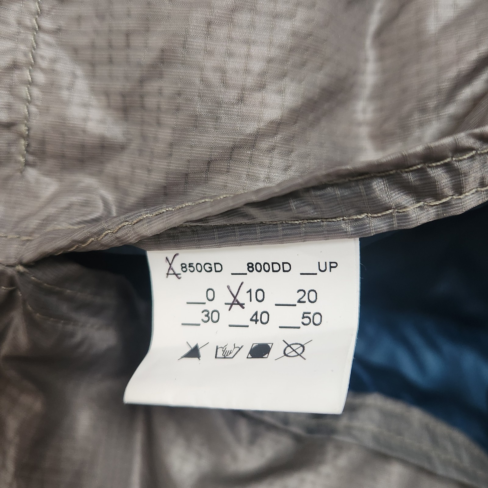 SHORT REGULAR Top Quilt 10 Degree 850 Down by Cedar Ridge Outdoor Le Conte 24 OZ