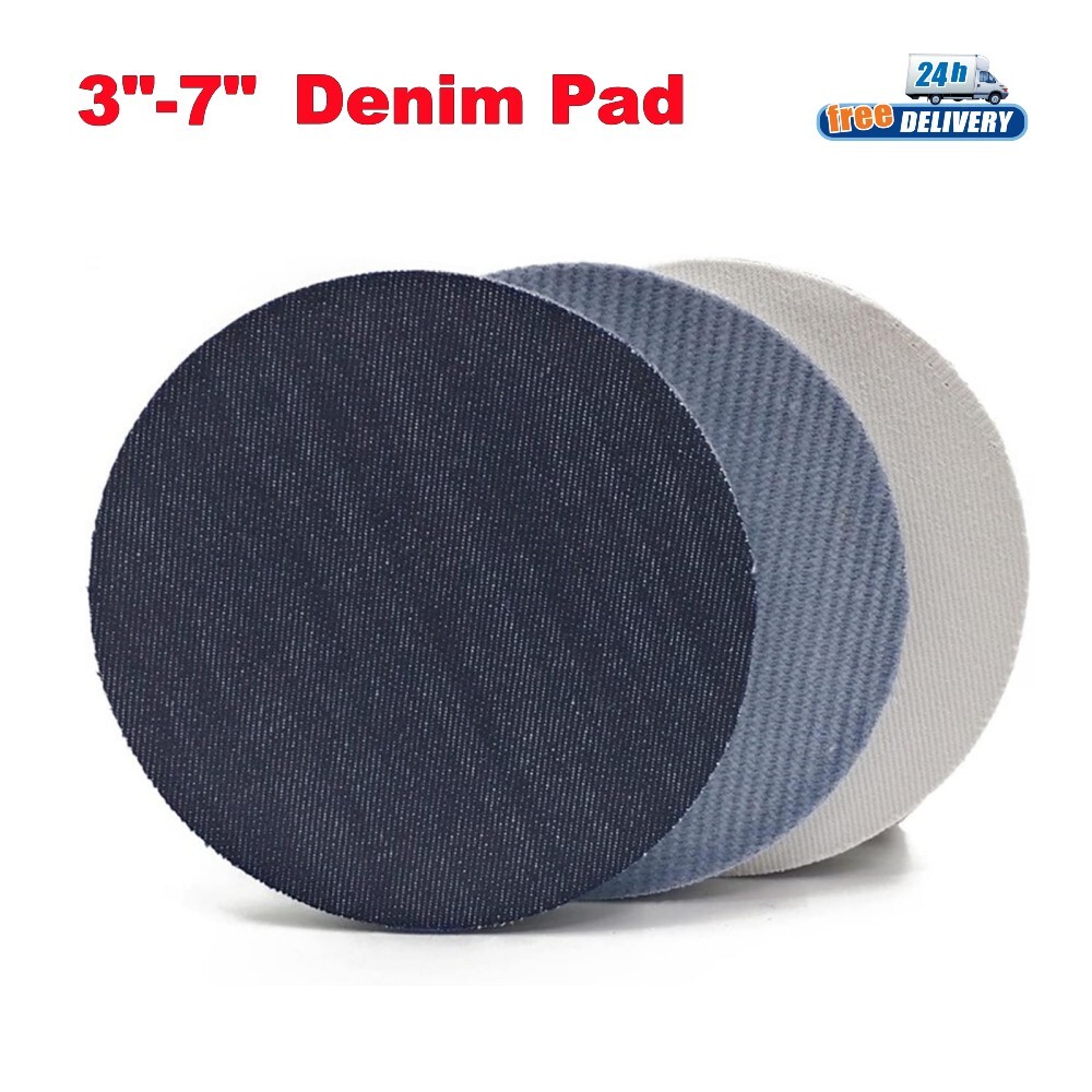 3" 4" 5" 6" 7"Car Polishing Pad Orangepeel Removal Denim Pad Sanding Buffing Pad