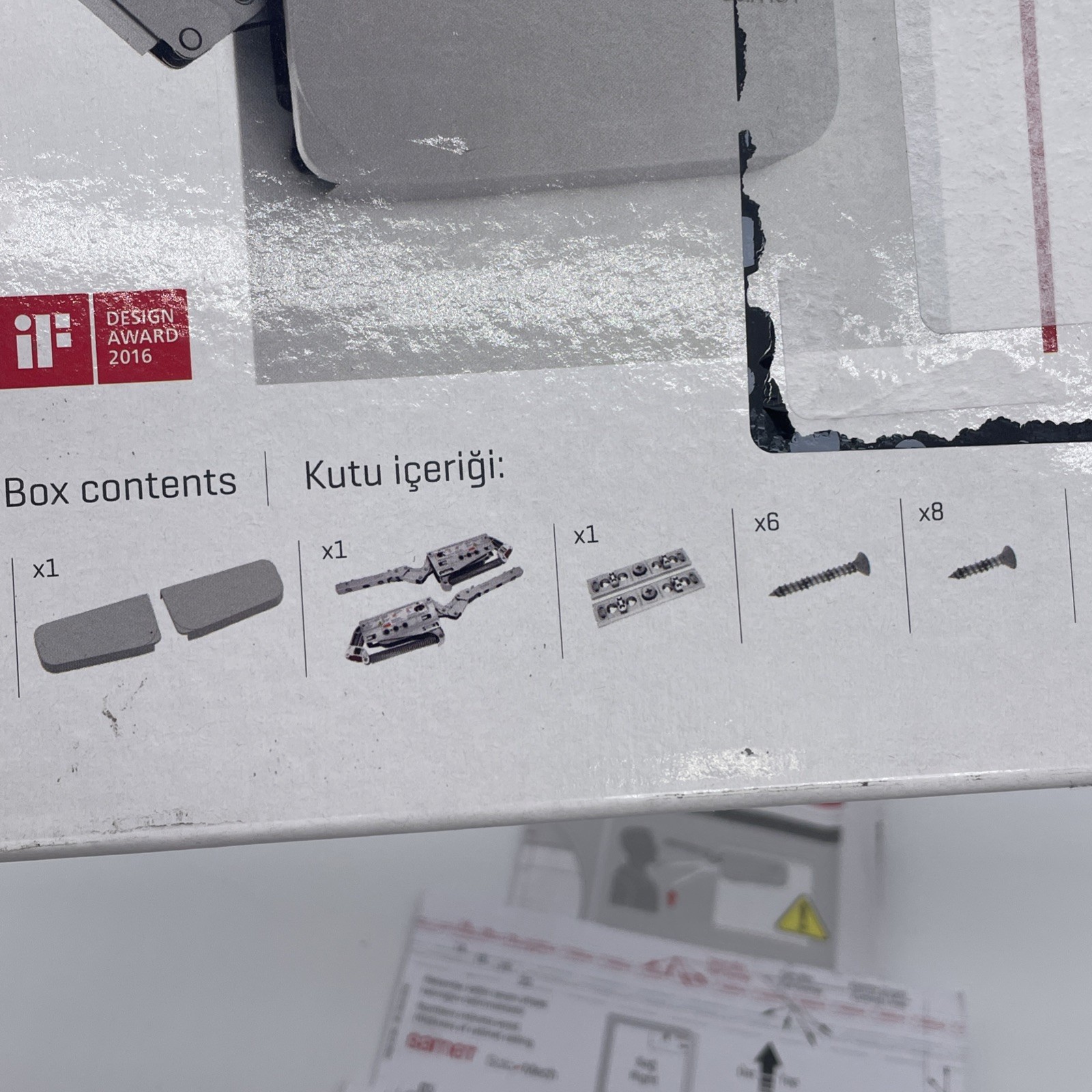 Samet Lift Up Cabinet Door Mechanisms Hingeless Design 1 Pair for Single Door