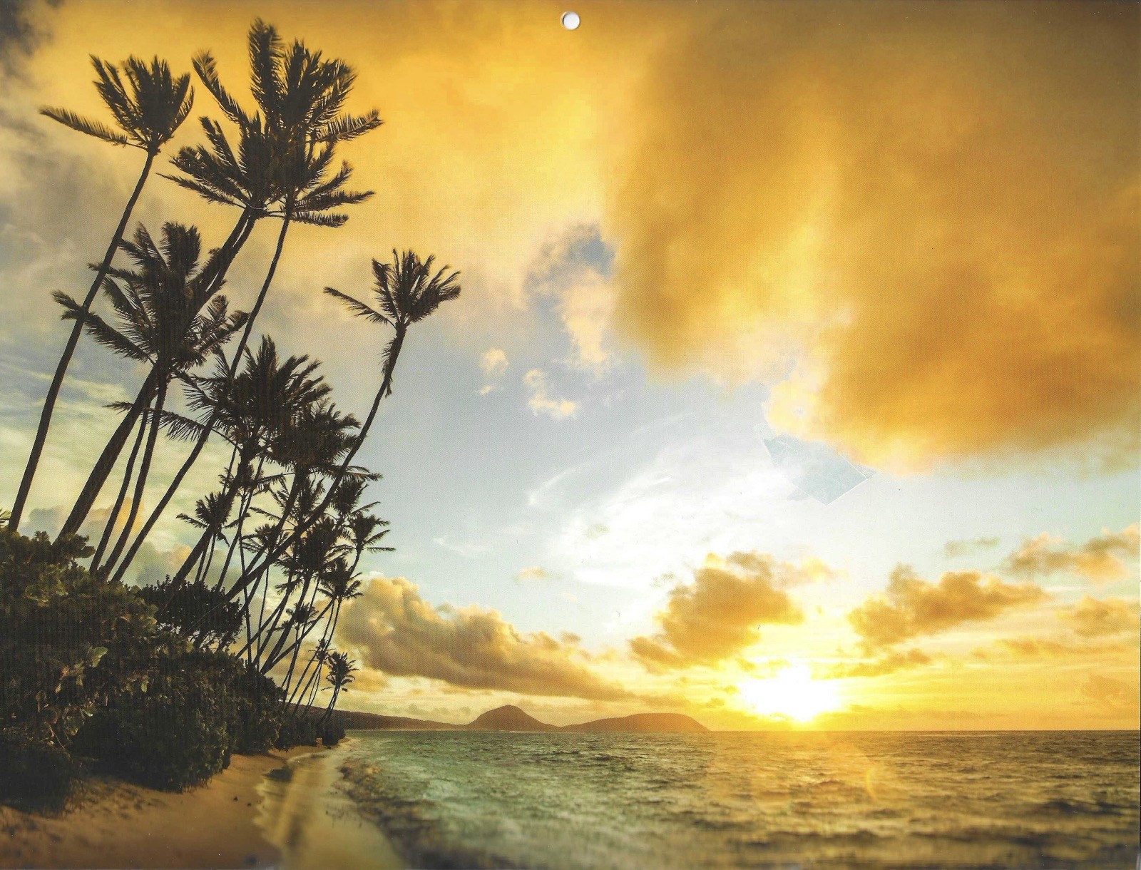 2026 Hawaii Wall Calendar Beaches Volcano Waterfalls Sunsets Holidays Scenic