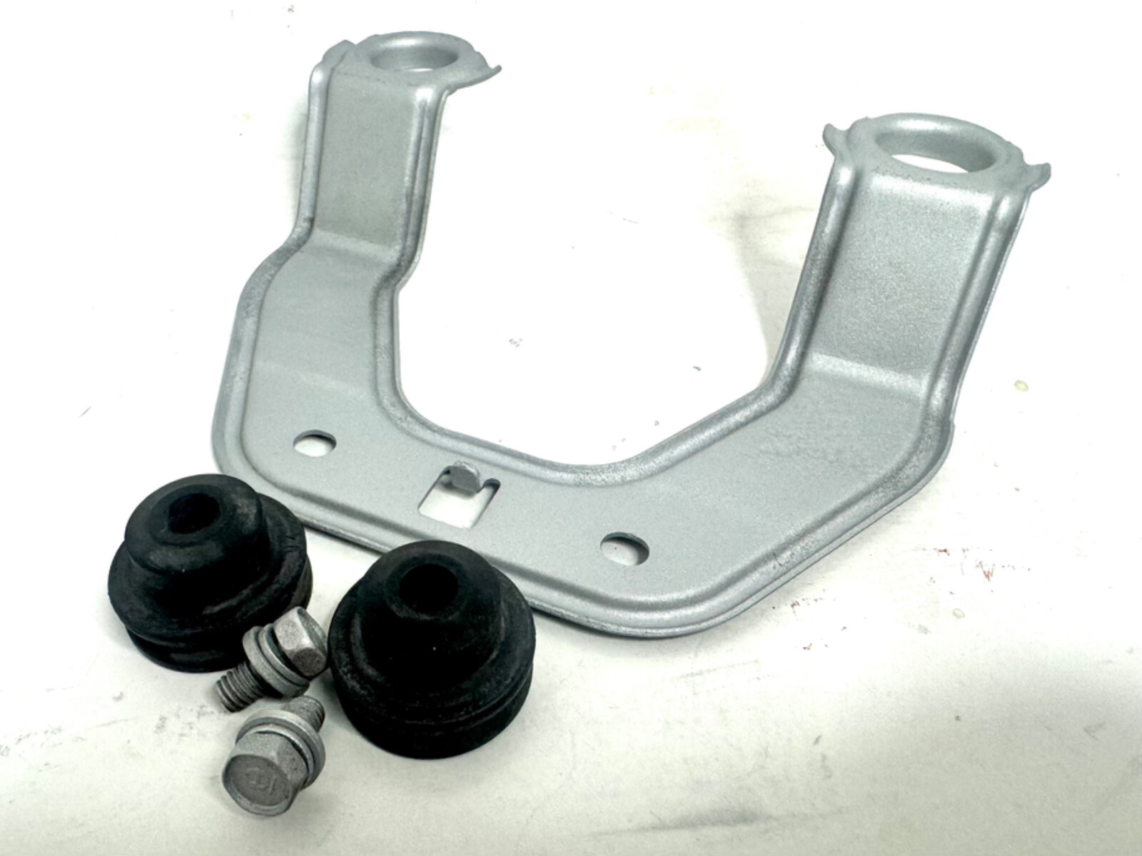 96 00 Honda Civic Condenser Bracket Support Upper Mount with Bushings EK OEM