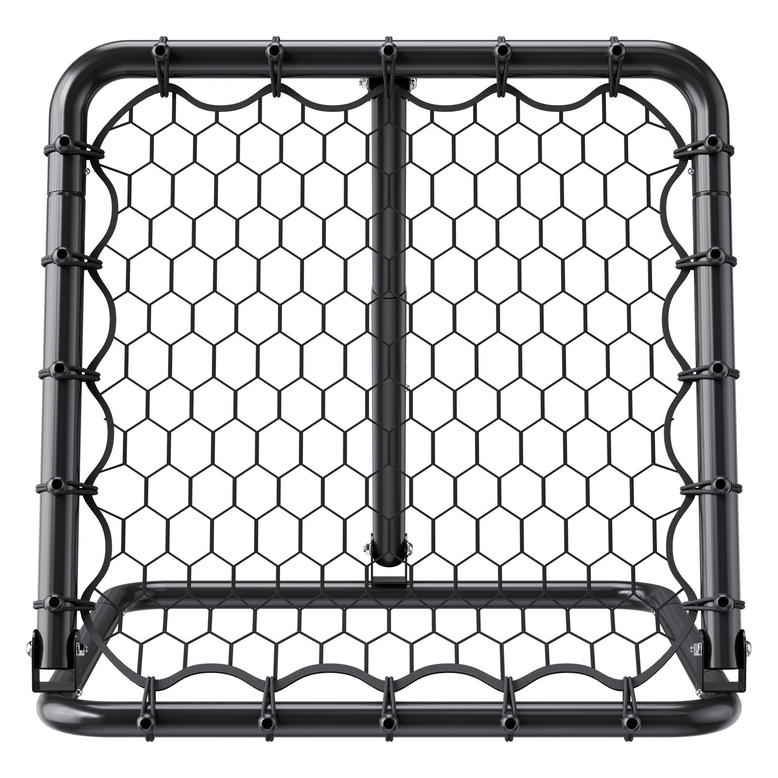 34"x34" Soccer Rebounder Net Kick-Back Portable Football Training Gifts
