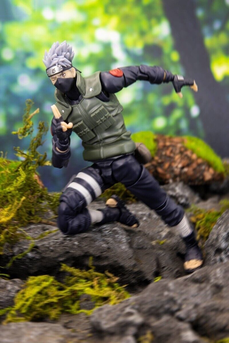 NEW SHF Ninja Figure Hatake Kakashi 6" Action Figure WITH BOX SET