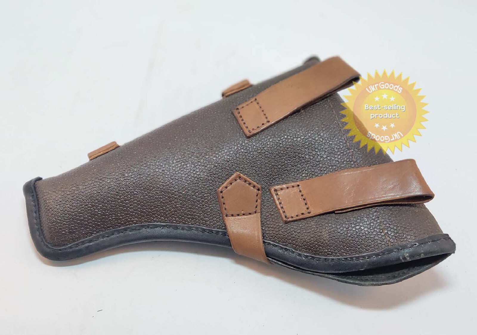 TT Gun Tokarev Holster 1950 year Original USSR Soviet Army Leather Tarpaulin