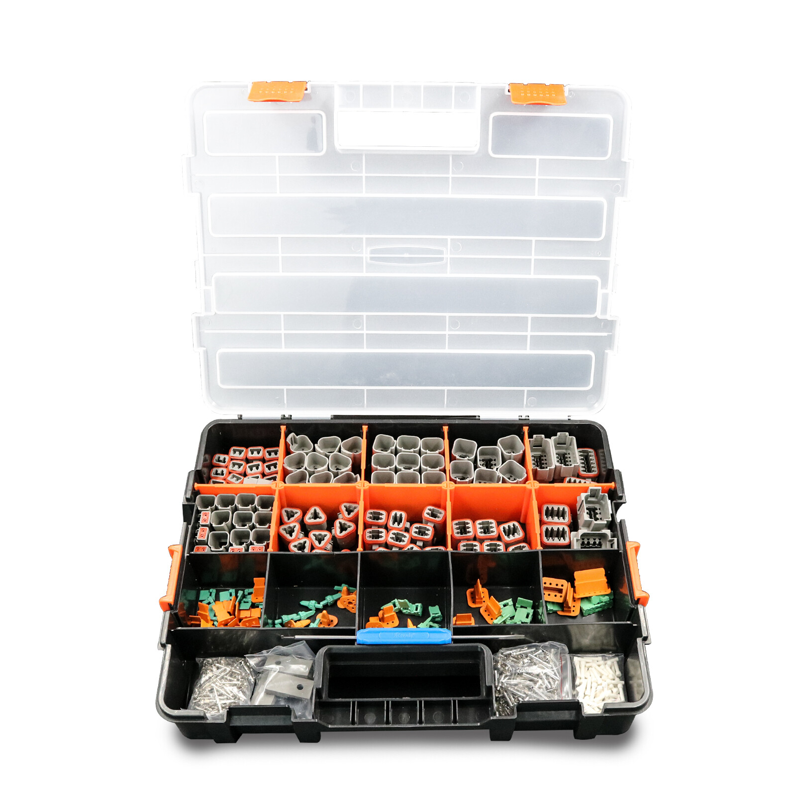 1750PCS Genuine Deutsch Connector Kit Stamped Contacts For 14,16,18,20 GA.WIRE