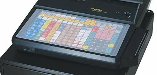 SAM4S ER 5200M, SPS 520FT, 530FT, SER 7000 Flat Keyboard Wet Cover Silicone Skin