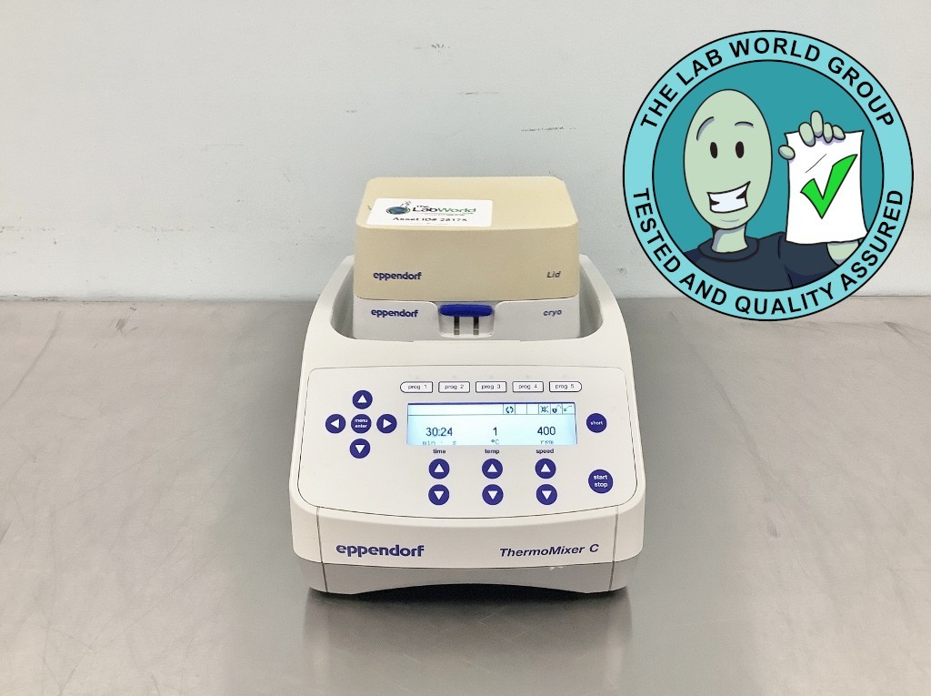 Eppendorf Thermomixer C with Cryo Thaw Block TESTED with Warranty SEE VIDEO