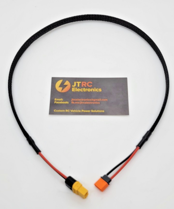 Spektrum IC2 Battery Charge Lead XT60/ IC2 Device 24"