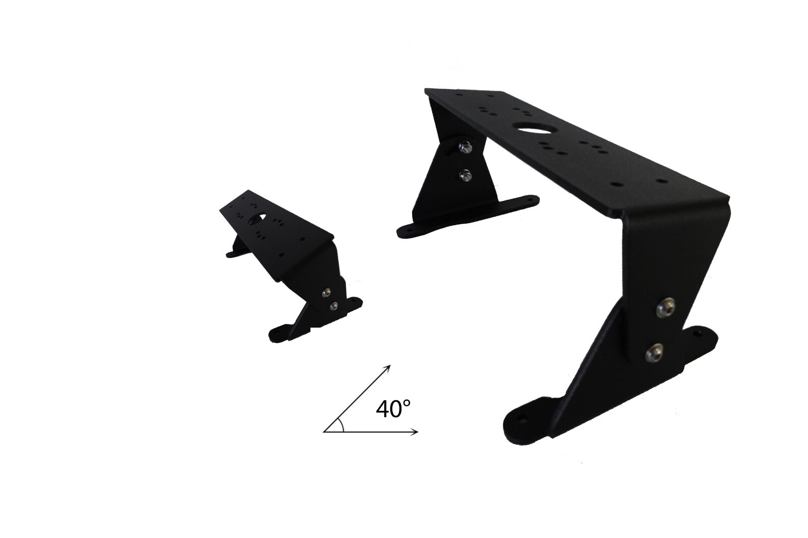 Baldwin Iron Works-Trolling Motor Tray, 5" Graph-Fish Finder- Mount