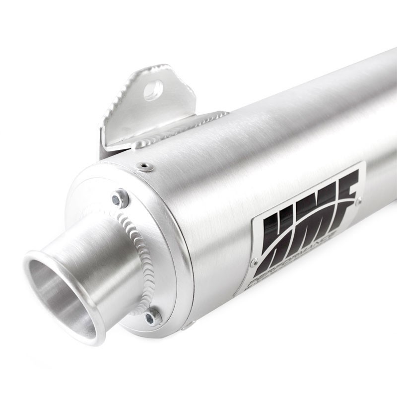 HMF Honda Recon 250 Slip On Exhaust Brushed + Jets (97-21)