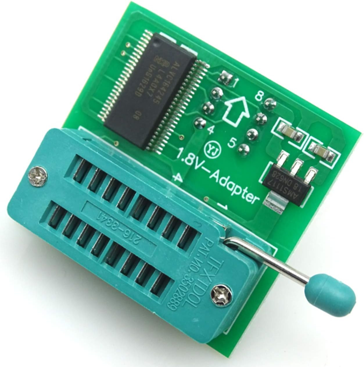 EEPROM BIOS USB Programmer CH341A + SOIC8 Clip + 1.8V Adapter + SOIC8 Ad