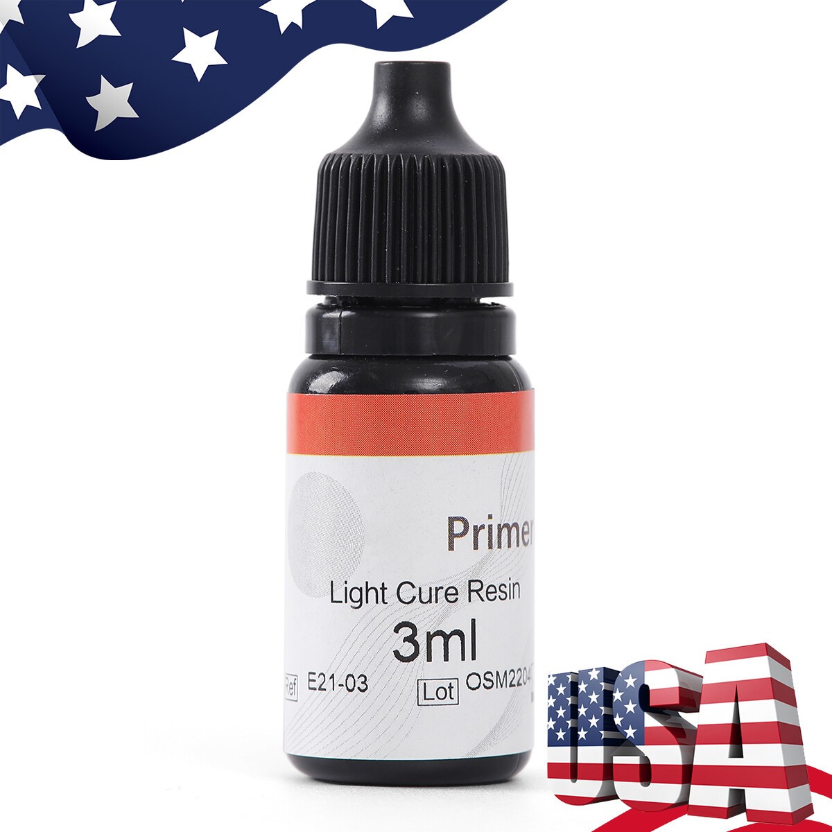 Dental Orthodontic Brackets Light Cure Bonding Adhesive Etch Gel Bonding kit