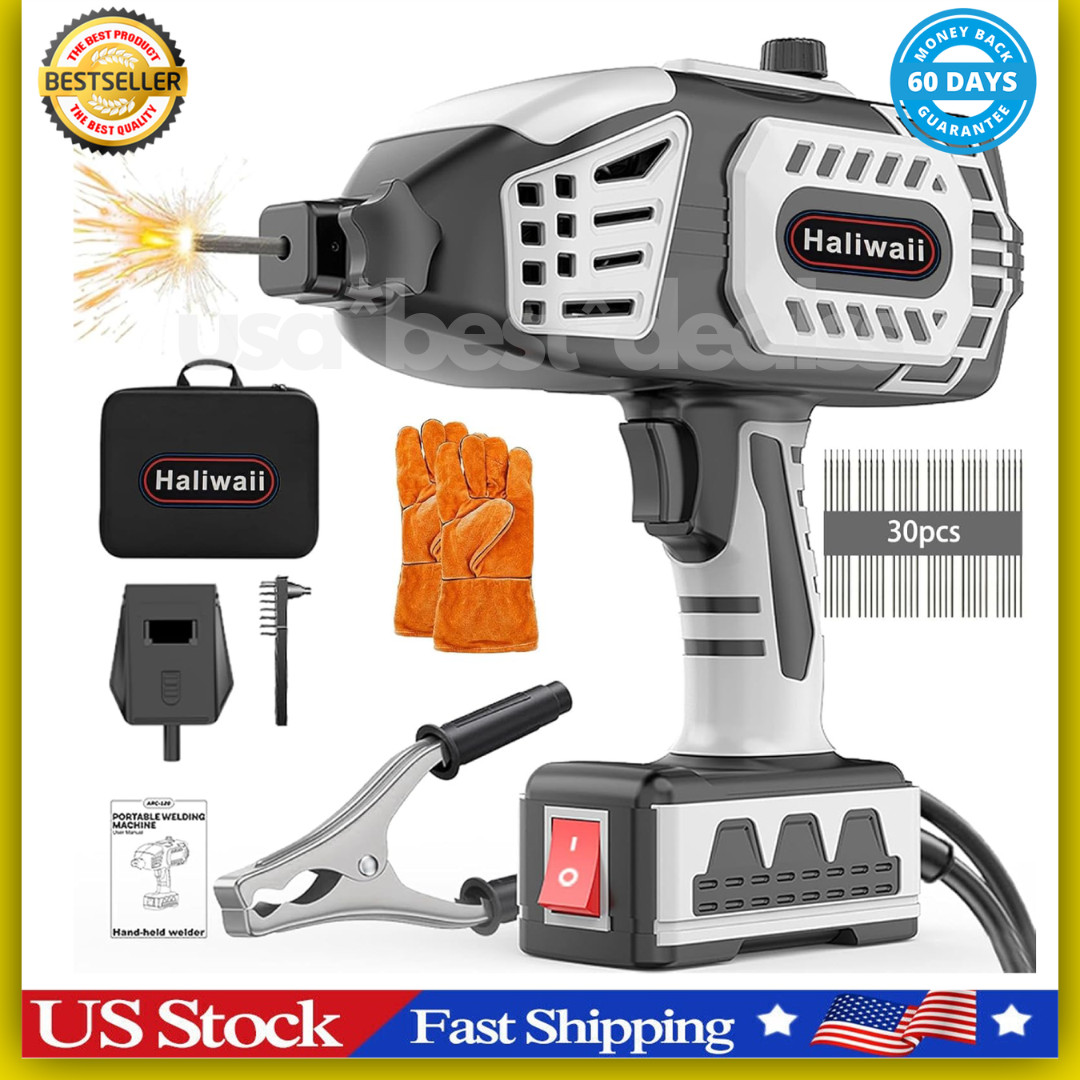 Saker Portable Electric Welding Machine,110V Portable Welder Handheld with IG