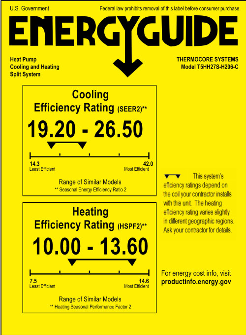6000 - 7000 BTU 27 SEER Ductless Mini Split Air Conditioner HYPER Heat Pump WIFI