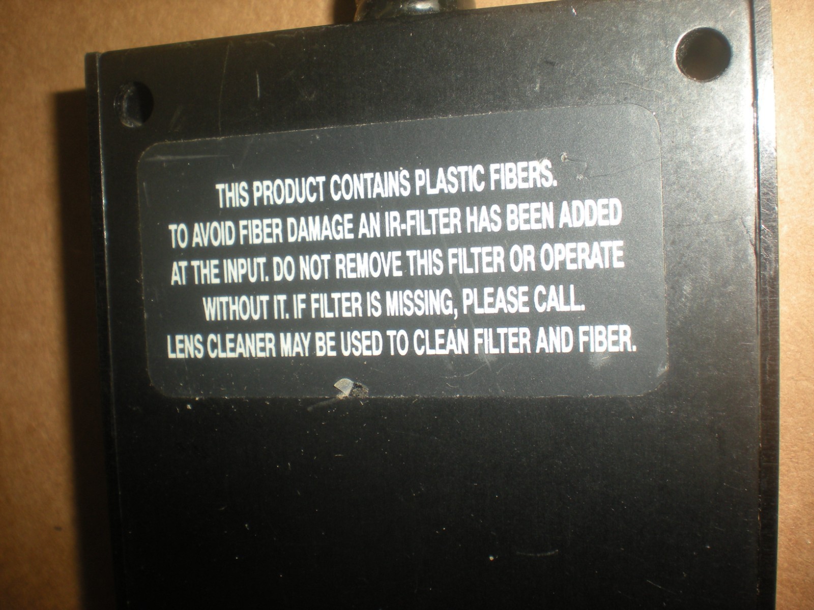 Fostec Fiber Optic Paddle Light Source - Used