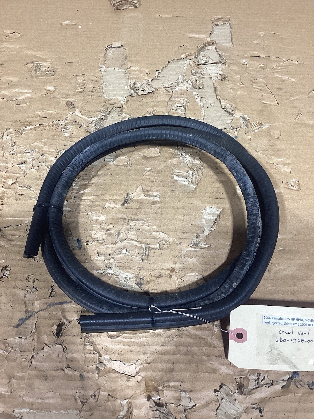 Yamaha V6 3.3L 200 225 250 300 Two-Stroke HPDI Cowling Cowl Gasket Seal