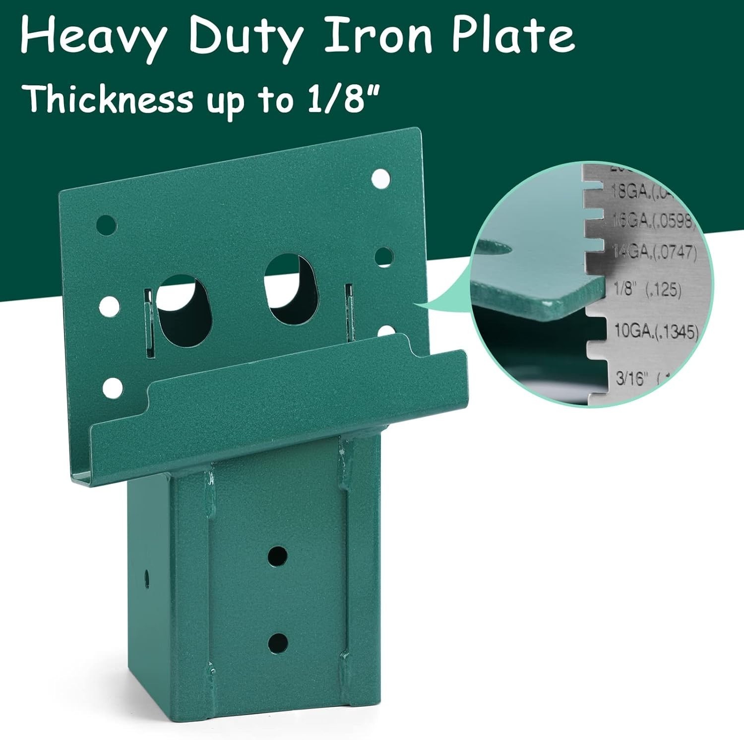 Outdoor 4x4 Compound Angle Brackets for Deer Stand & Hunting Blinds, 4-Pack