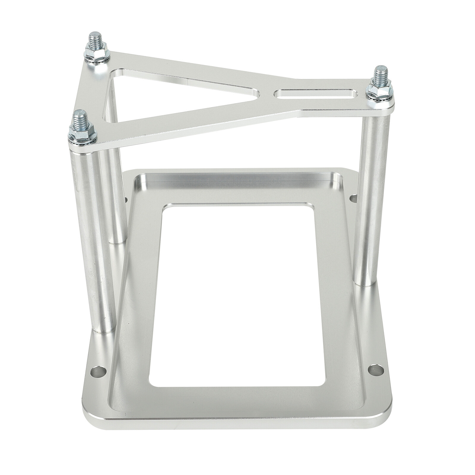 Billet Battery Tray Hold Down Trunk Relocation Box Aluminum Racing Mount