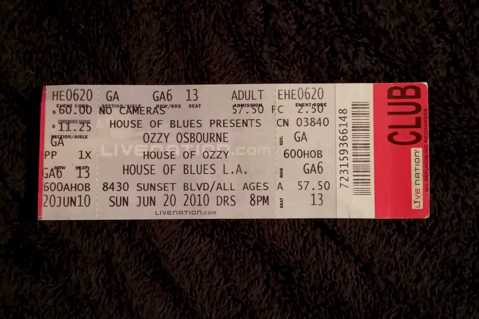 OZZY OSBOURNE IN STORE "SCREAM" CD (COVER ONLY) w/ POSTER back to the beginning