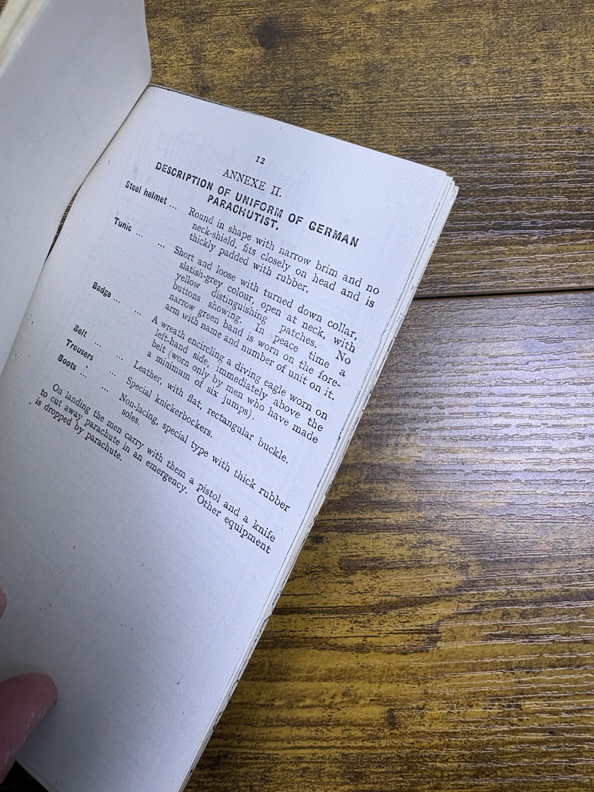 Germany Reibert The Service Instruction In The Army 1943 WW2 Schutzkompanie