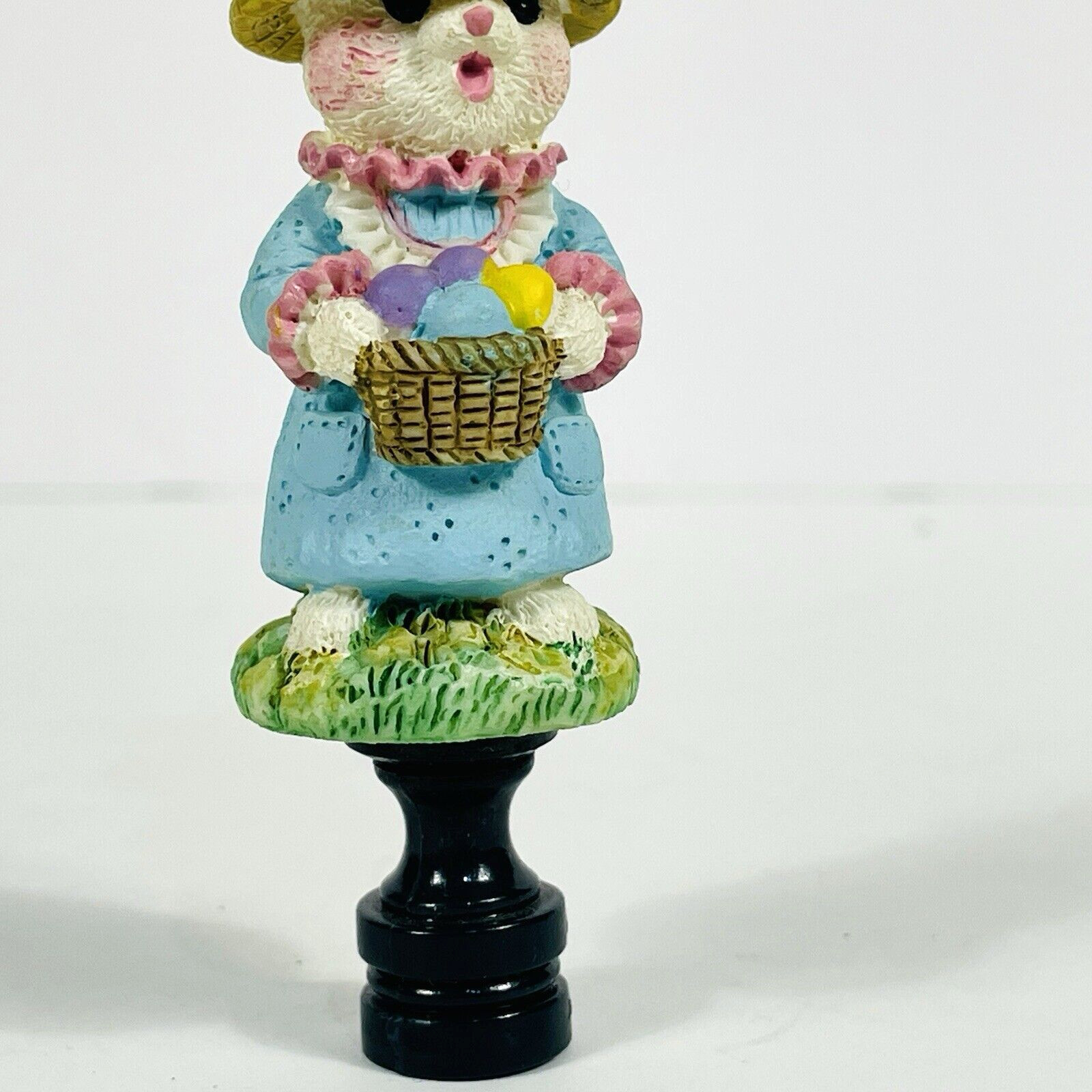 Mrs. Easter Rabbit Finial Lamp Top Ornament Spring Décor Bunny 28470