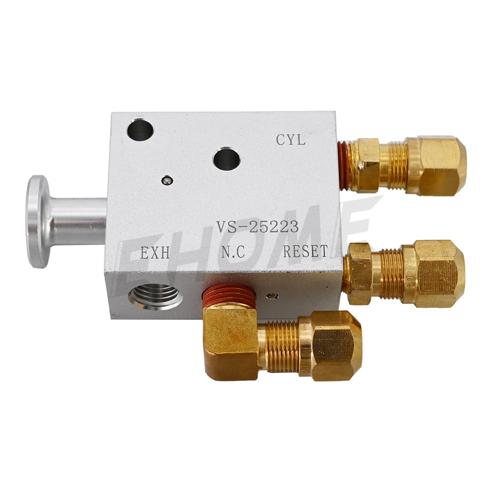 For Hendrickson 3-Way Auto Reset Valve w/Fittings VS25224、VS25223、25224