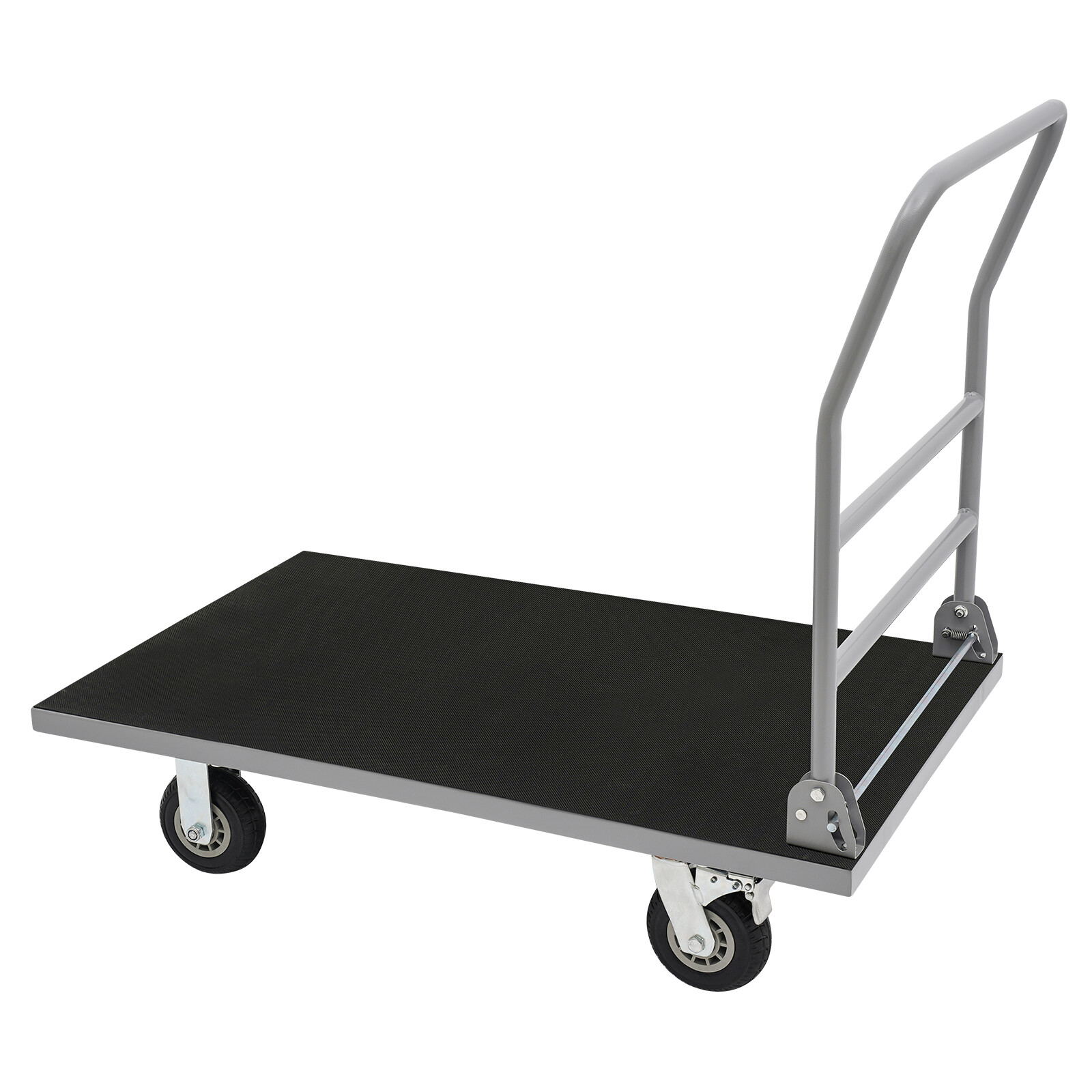 Platform Truck 2200lbs Capacity 41.3*24.8in Flatbed Cart Hand Truck with Wheels