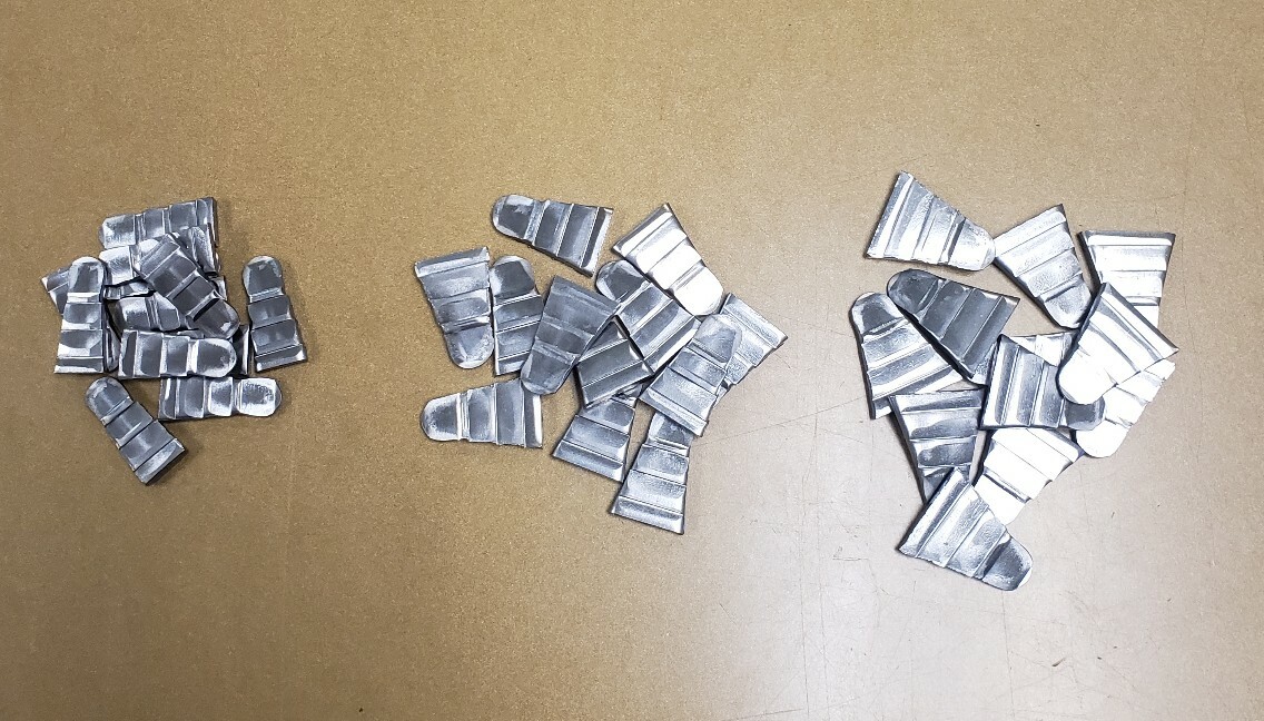 36 Metal wedges for hammers, hatchet, axes and mauls 3 sizes