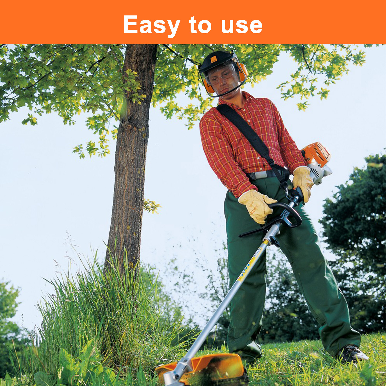 Universal Trimmer Shoulder Strap Harness Weed Eater Grass Edger Lawn Adjustable