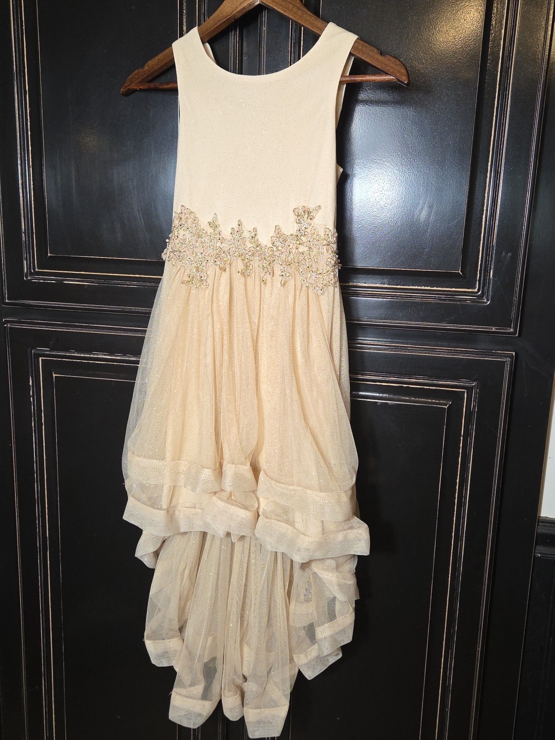 xtraordinary Pageant dress Size 8 girl , Pageant, Flower Girl,  Dance, Sparkle,