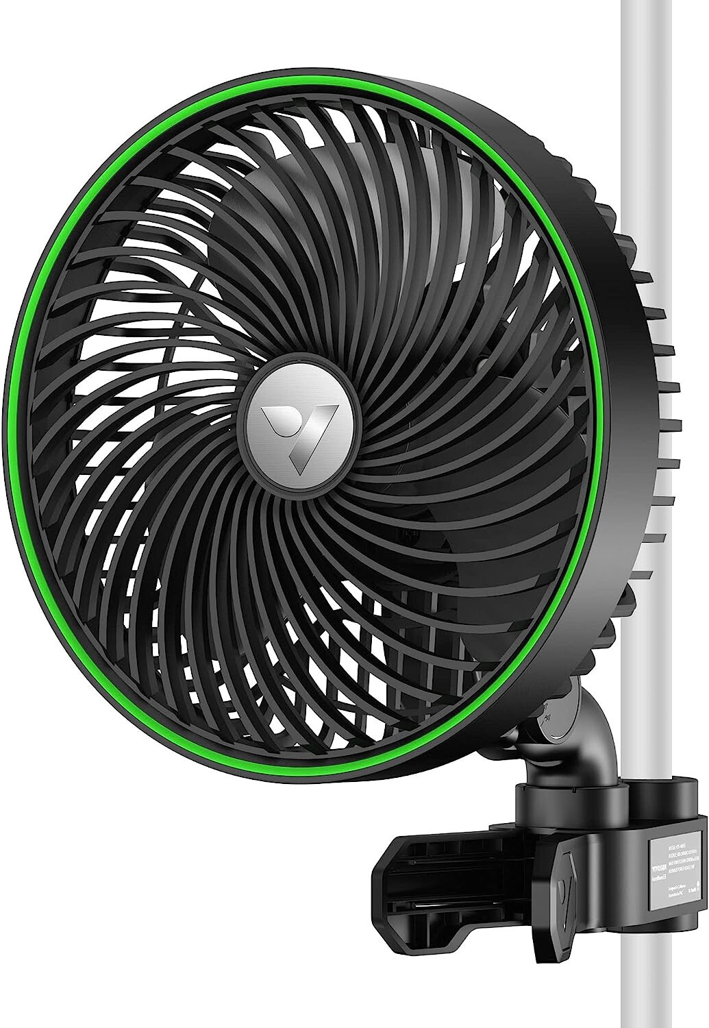 VIVOSUN AeroWave E6 6-Inch Clip-On Grow Tent Oscillating Fan