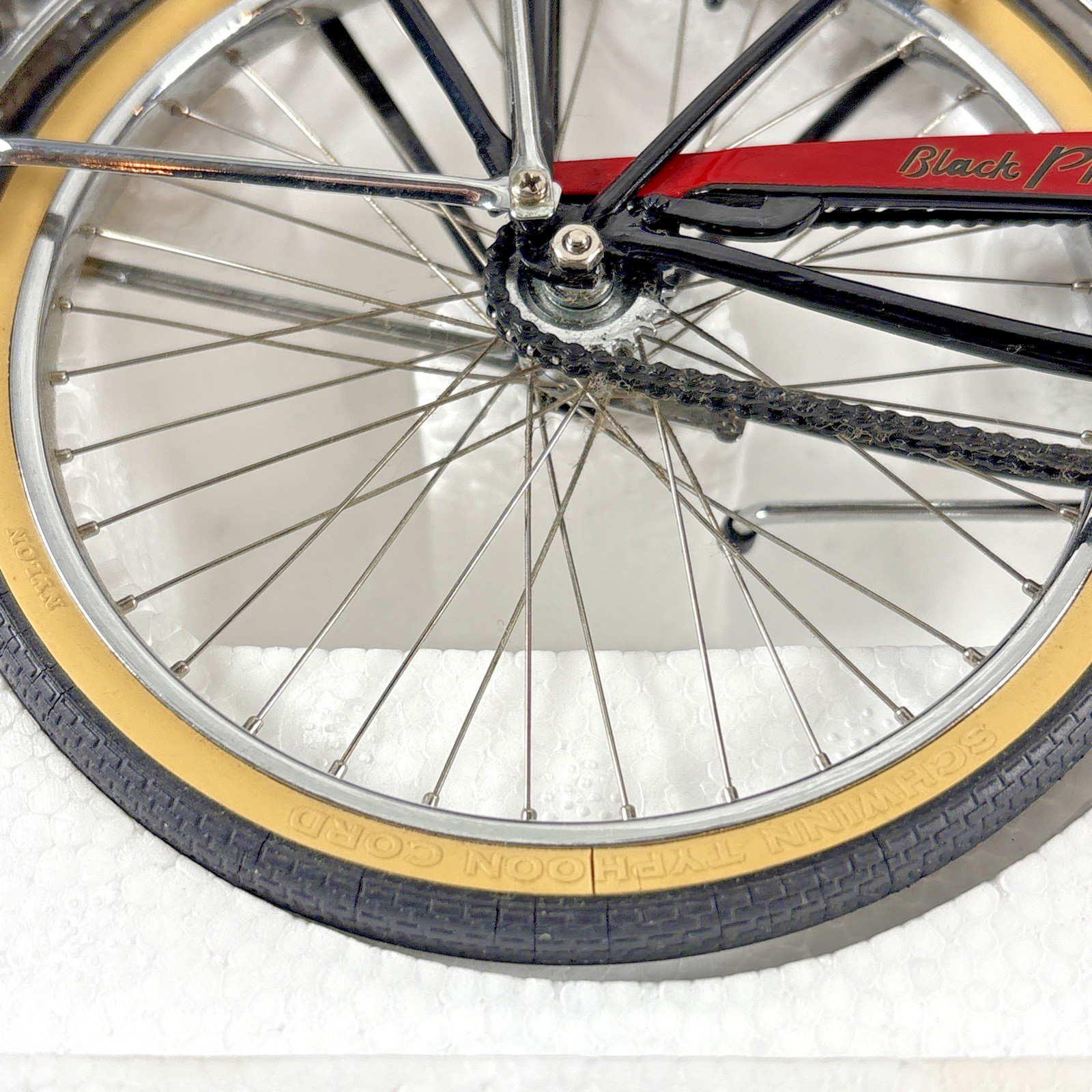 Danbury Mint Schwinn Black Phantom 1:6 Scale Die Cast Model Bicycle COA & BOX