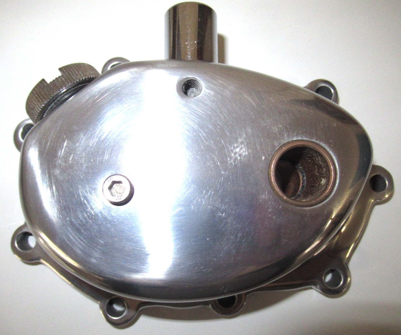 HARLEY STYLE POLISHED 4 SPEED KICK START COVER 33277-36A 1936-84