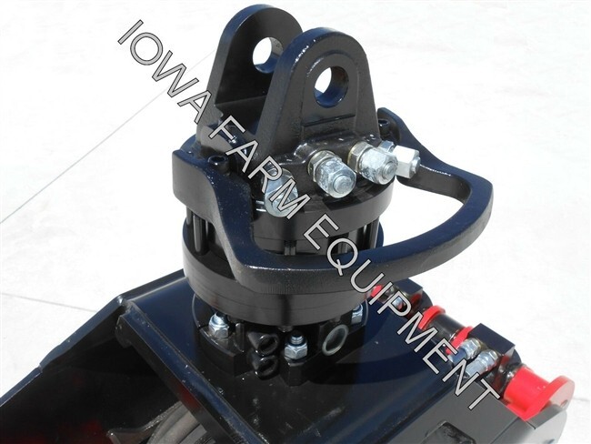 IFE HR36011 360° CONTINUOUS ROTATION, FLANGE MOUNT HYD ROTATOR: 24,250LB CPTY