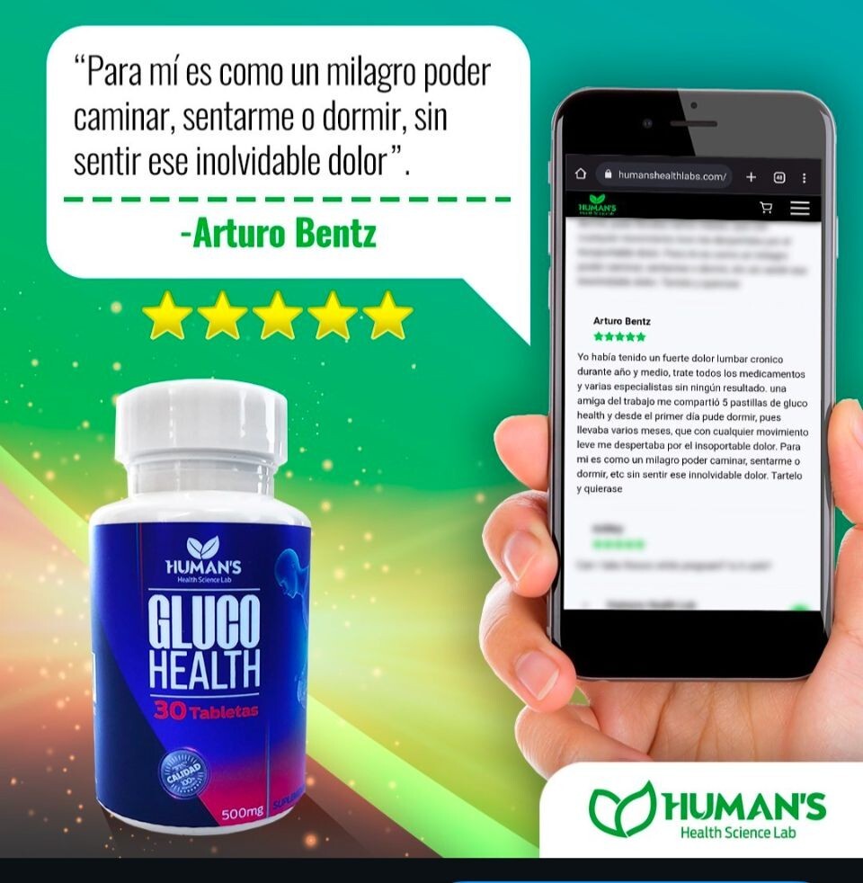 5 pack Gluco dolor de articulaciones joint support Humans Health Lab