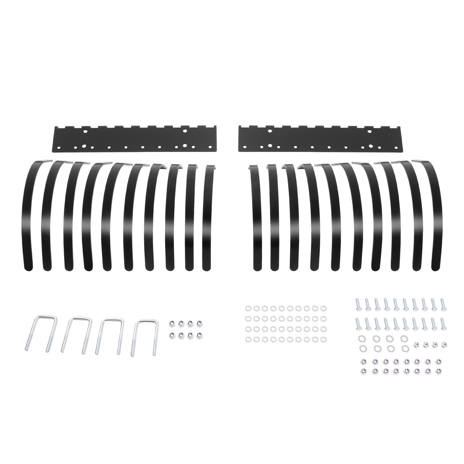 60" Landscape Rake For ATV UTV Tractor Heavy Duty Rock Rake Removal 20 Tine Rake