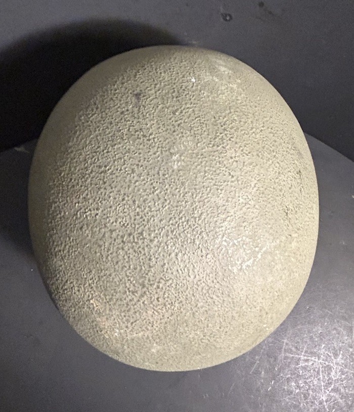 ORIGINAL PAINT Light Duty WWII Schlueter US GI M1 Steel Helmet Front Seam FS SB