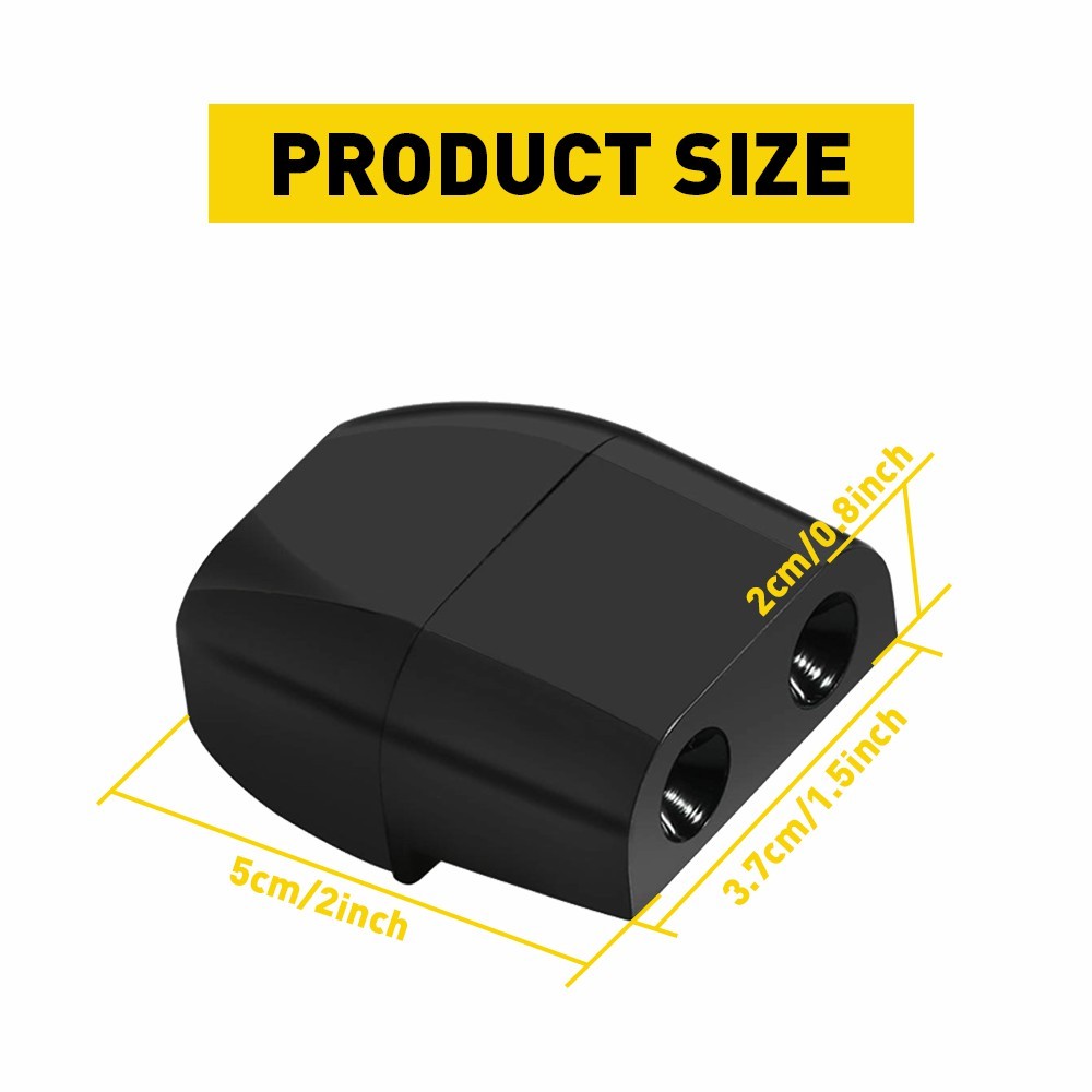 4PCS Deer Whistles For Car Deer Warning Devices Vehicles Horn Save Whistle Black