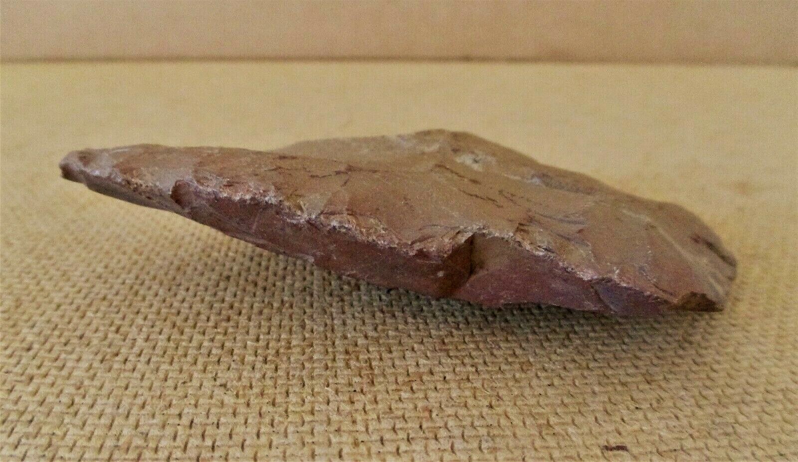 Antique Native American Indian Artifact Unfinished Spear Point? Skinning Tool?
