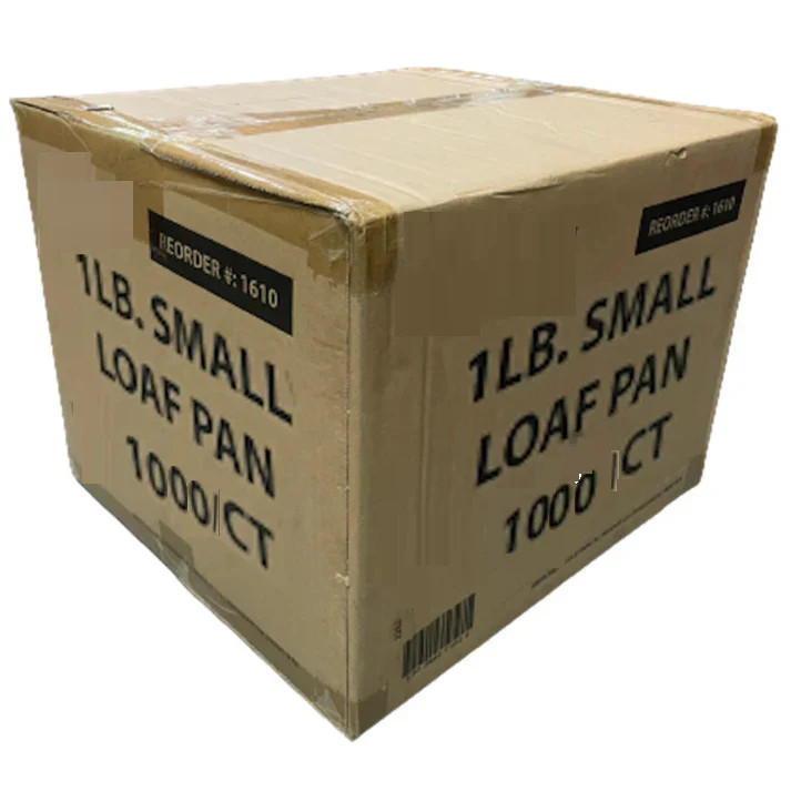Aluminum Pans Disposable 1 Lb Rectangular Mini Loaf Small Baking Pans 1000 Pack