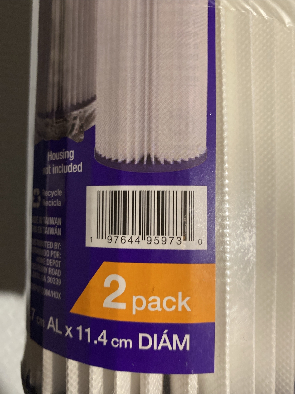 HDX 1010 173 917 2-Pack Filter (H) For GE GXWH40L GXWH35F GNWH38S